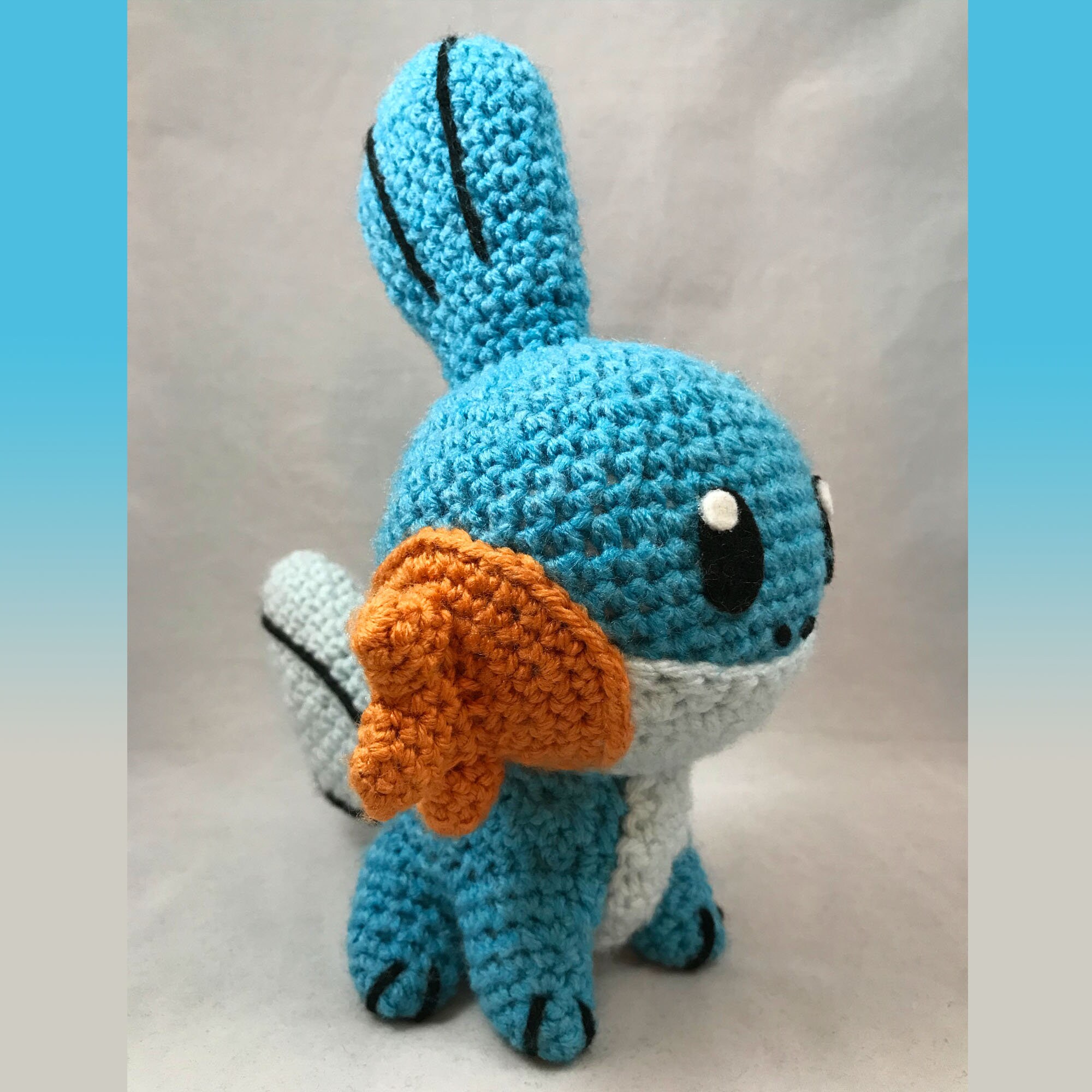 Mudkip Crochet Pattern Etsy