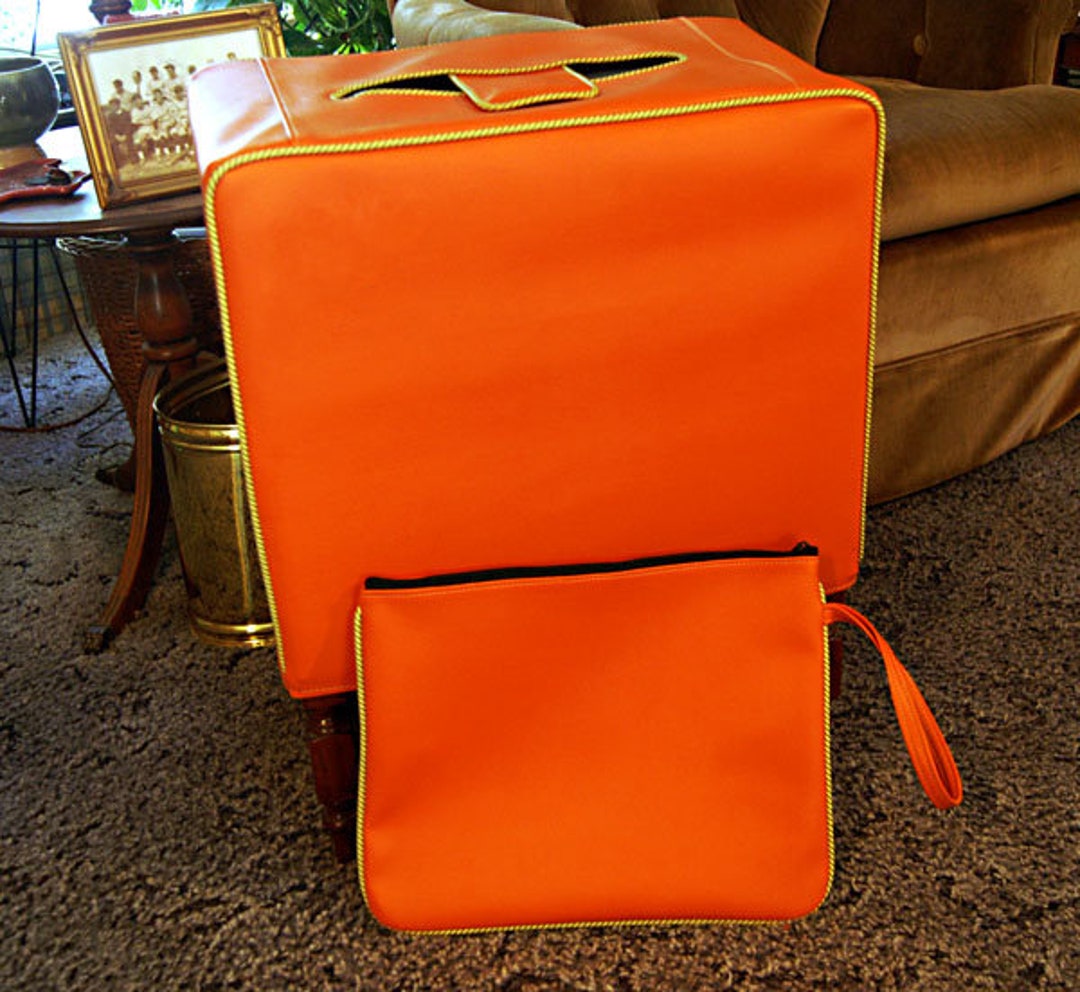 Orange Crush 35RT Custom Leather Grain Marine Vinyl Amp Amplifier Cover