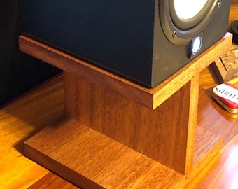 Wood Desktop Studio Monitor Speaker/Monitor Stand