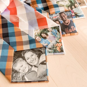 Personalized Photo Silk Tie image 3