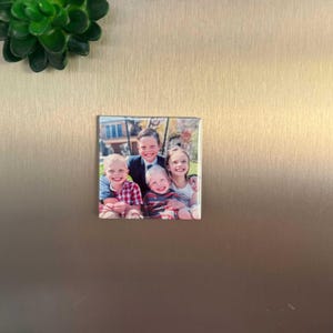 Custom 2x2” Photo Magnets | Gift for Couples| Holiday Gift | Custom Fridge Magnets | Party Favors | Birthday Gift
