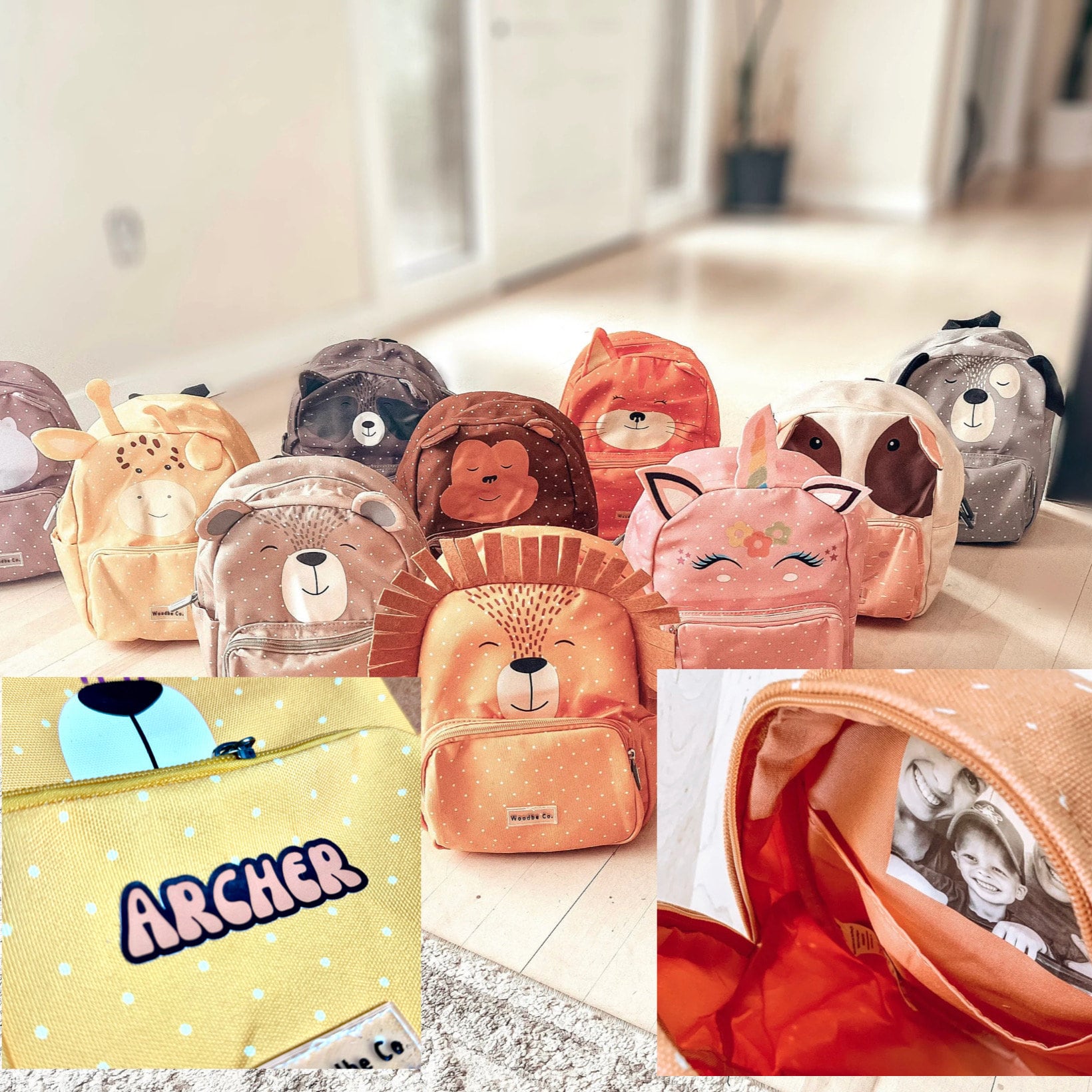 Animal rucksack hotsell