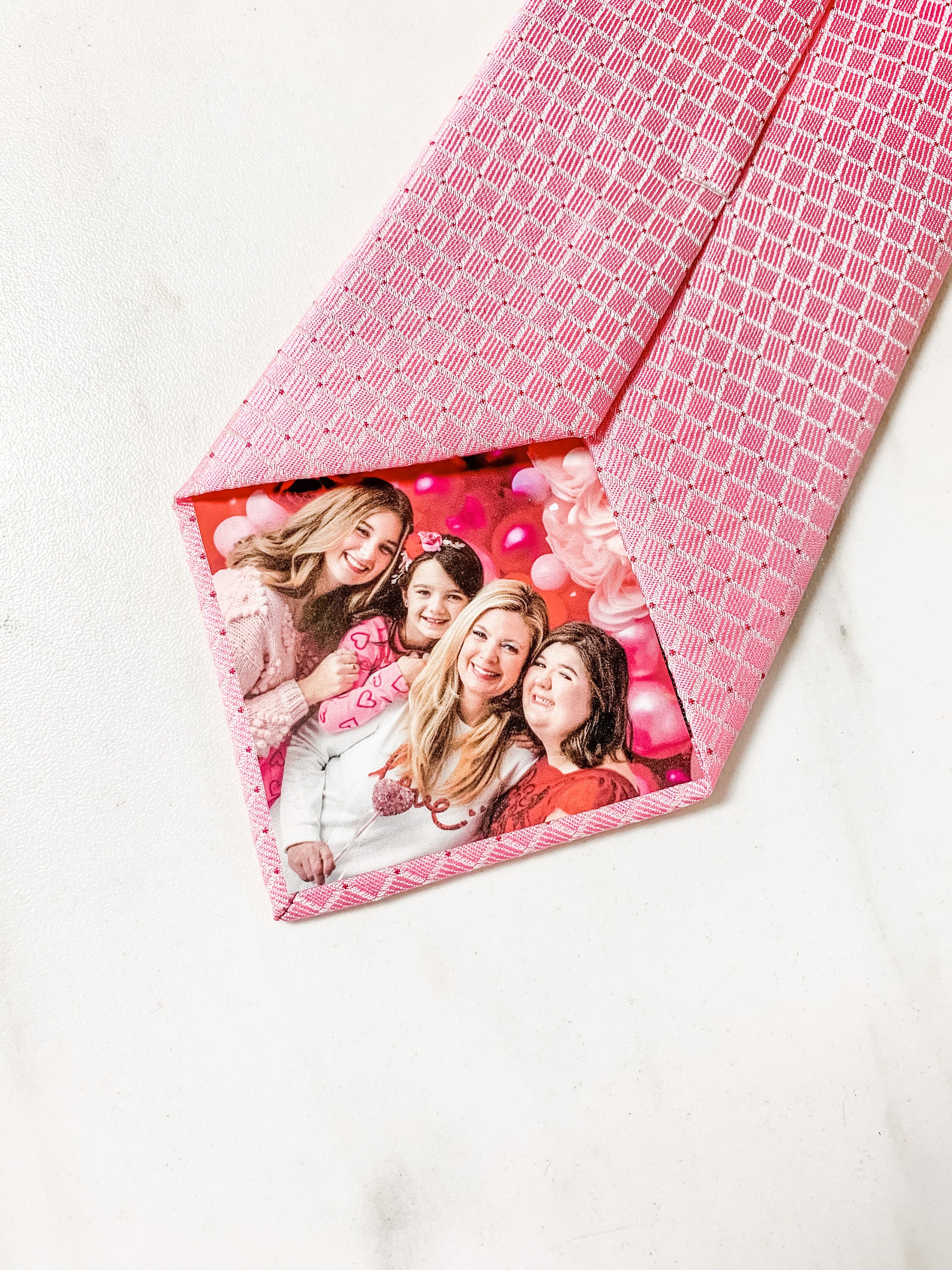Personalized Photo Silk Tie for Him