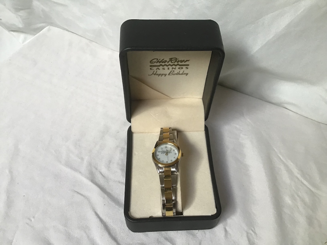Gila River Casino Watch Happy Birthday Ladies Watch in Box Etsy
