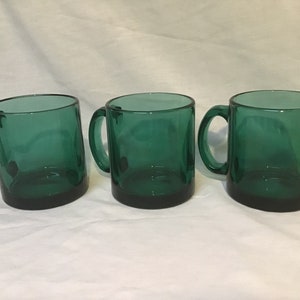 Signature Glass Coffee Cup Green