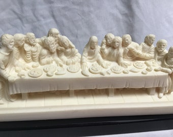 Vintage Last Supper Resin Beautiful Detail