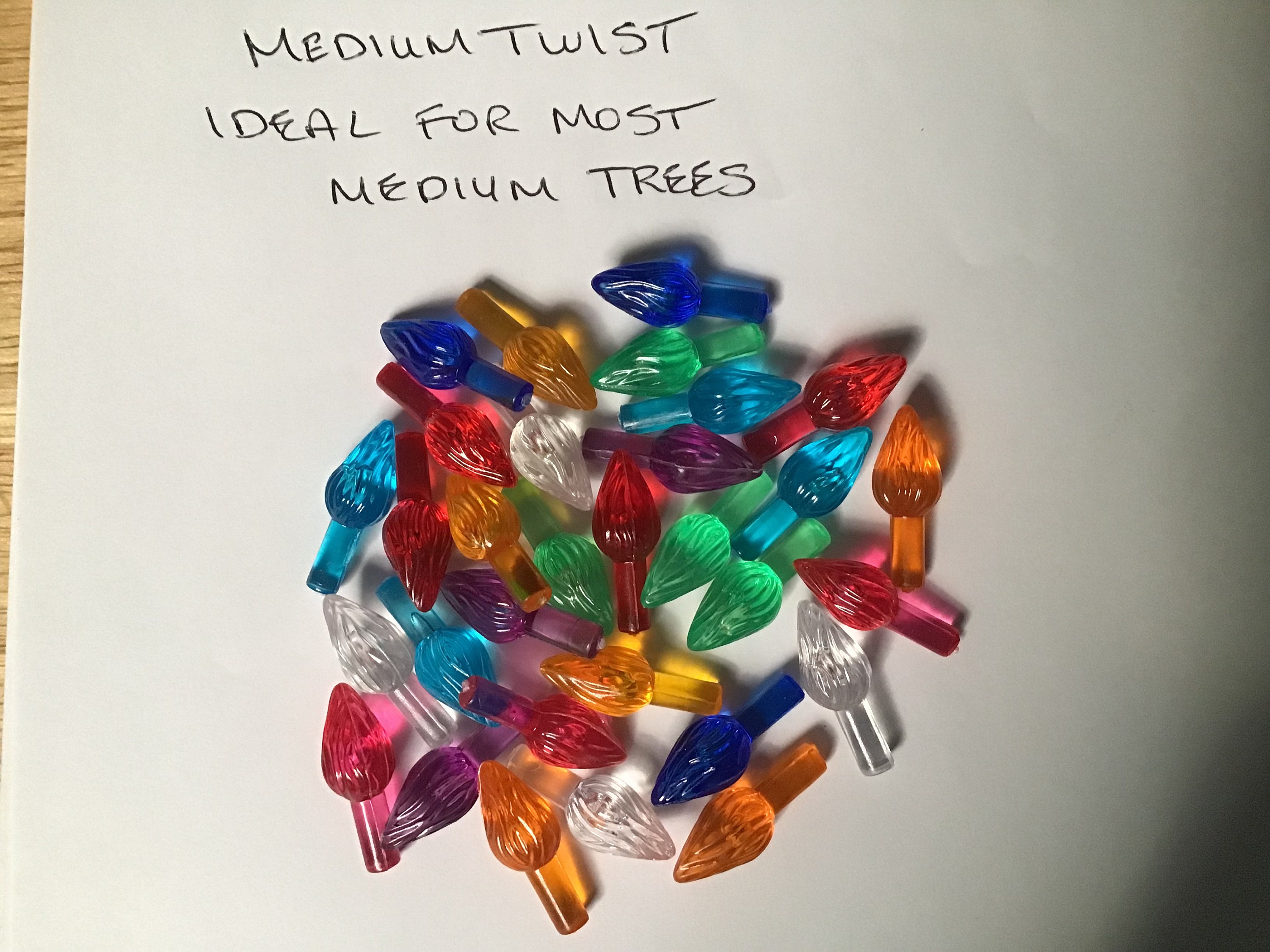 Ceramic Christmas Tree Replacement Lights Ceramic 30 Pieces Etsy