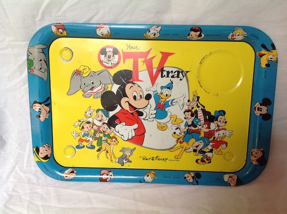 Vintage Mickey Mouse Walt Disney TV Tray 1950 s Vintage Rare Dumbo