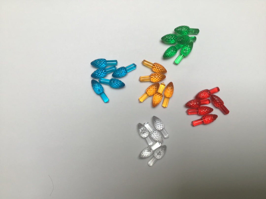 Ceramic Christmas Tree Replacement Light Bulbs Pinecone Shape Twist