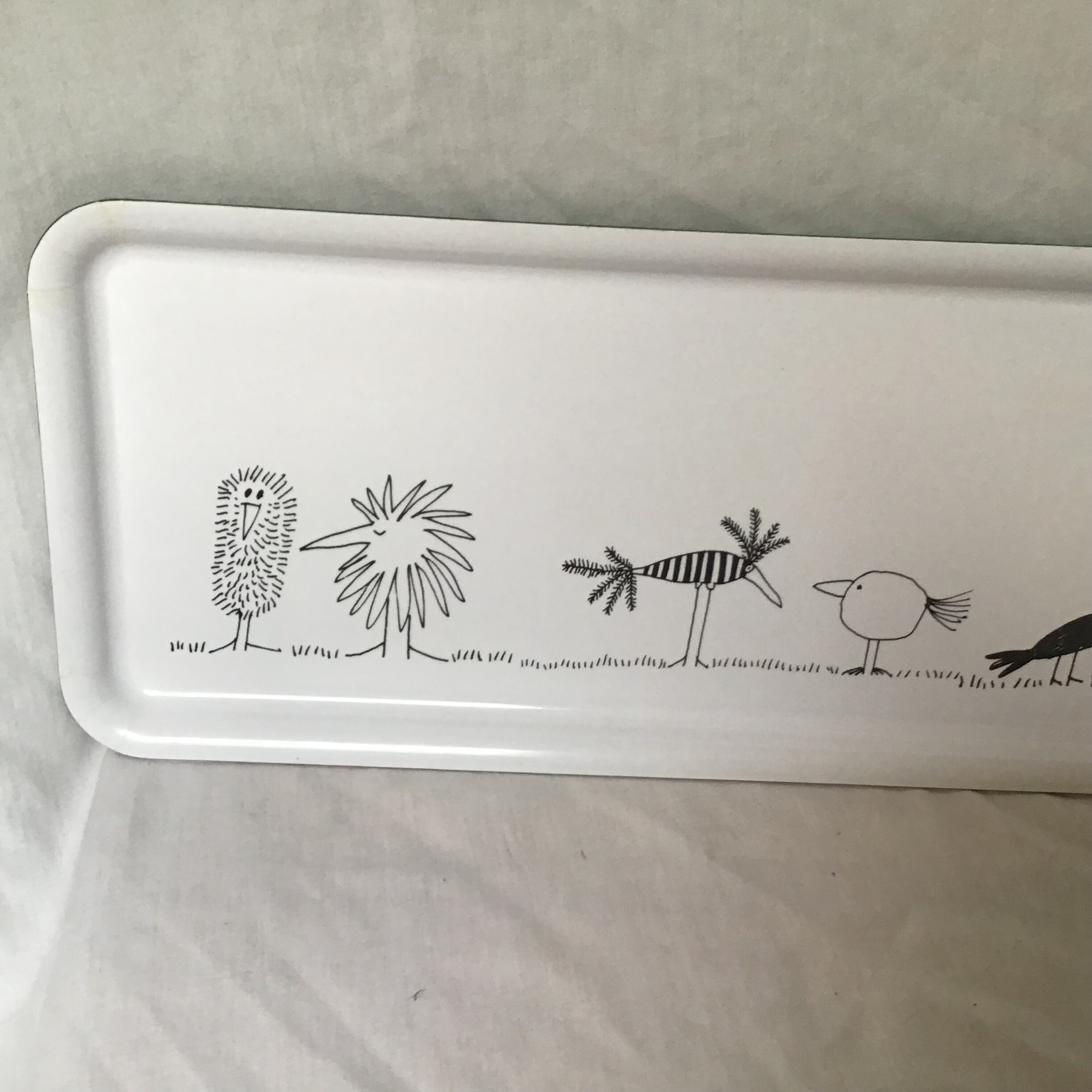 IKEA Bird Tray IKEA of Sweden Onskedrom Silly Kooky Bird Tray Etsy