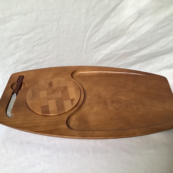 Vintage Baribocraft Charcuterie Board Cheese Board