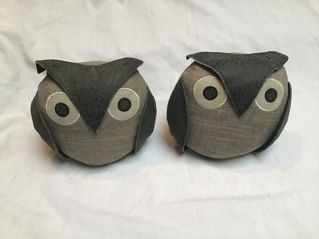 Owl Book Ends Dora Designs Owl Bookends Paperweight Ollie Wise Etsy UK