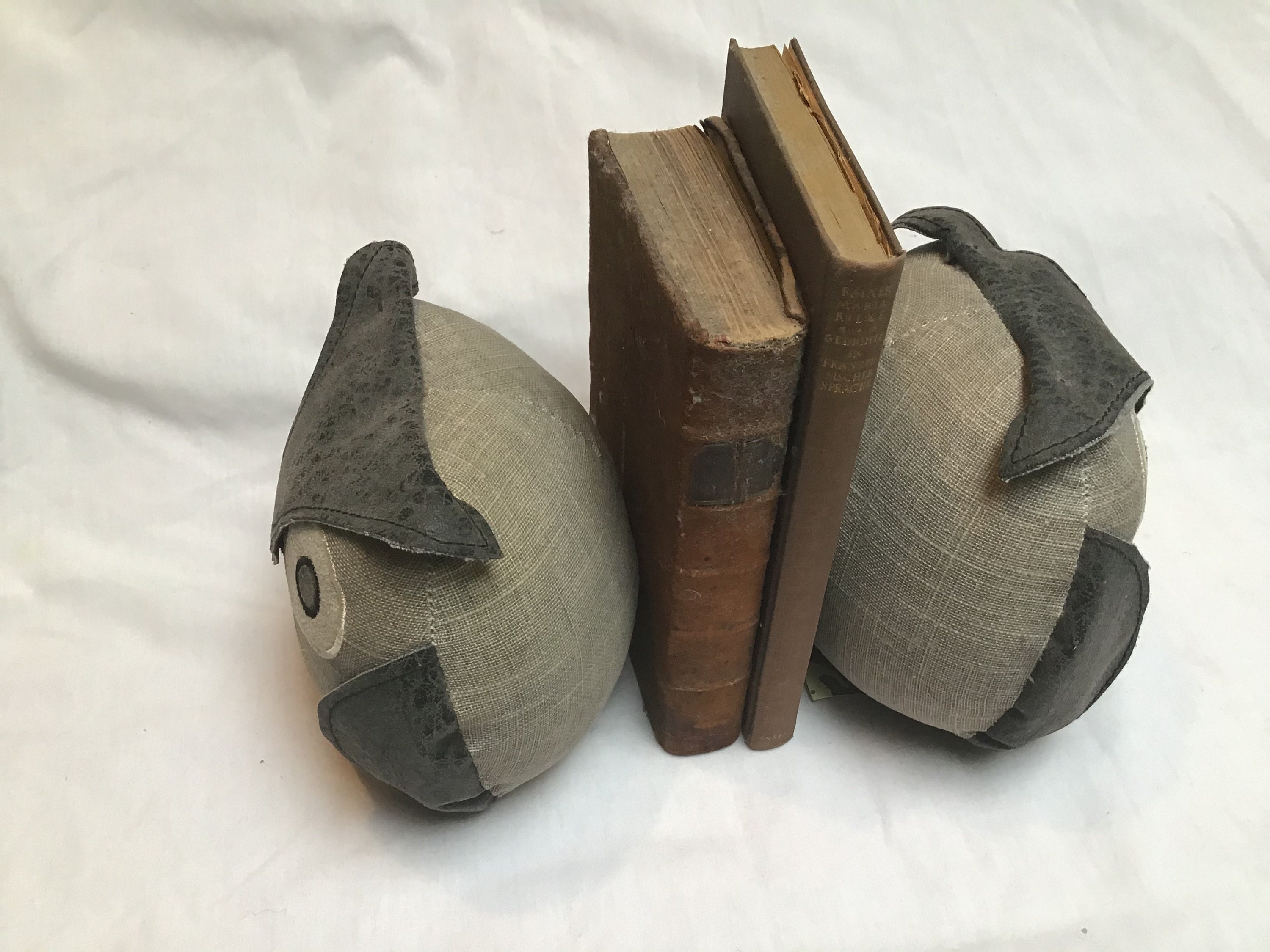 Owl Book Ends Dora Designs Owl Bookends Paperweight Ollie Wise Etsy