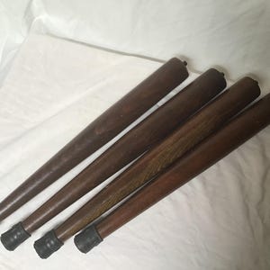 Vintage Set of Four Tapered Table Legs Coffee Table Legs