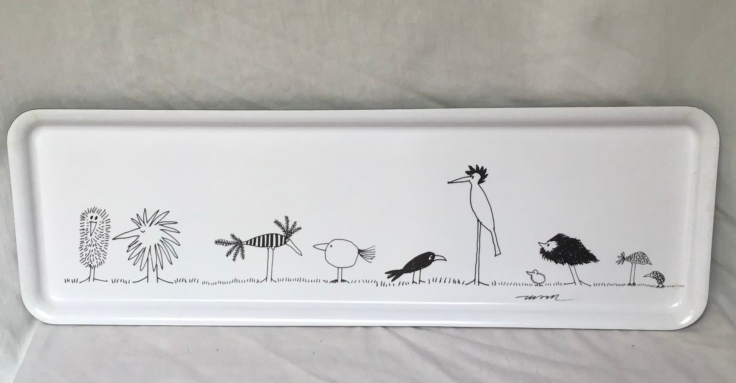 IKEA Bird Tray IKEA of Sweden Onskedrom Silly Kooky Bird Tray Etsy