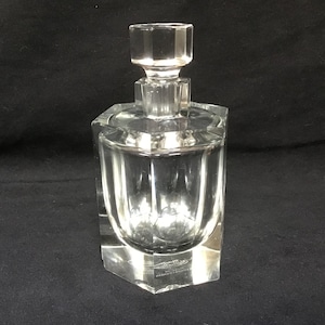 Vintage Moser Perfume Bottle Crystal Perfume Bottle Moser Karlovy Vary Made in Czechoslovakia New Lower Price