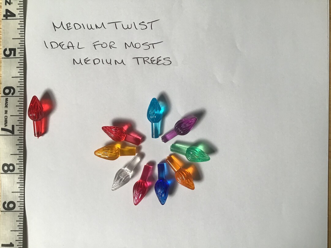 Ceramic Christmas Tree Replacement Lights Ceramic 30 Pieces Medium