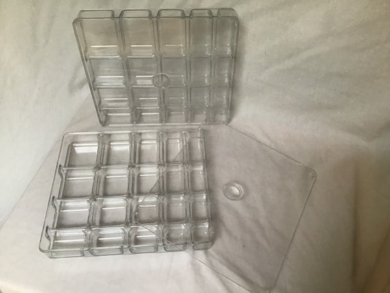 Lucite Tray Plexiglass Tray Plastic Organizer With Lid Jewelry Organizer Bead  Holder 