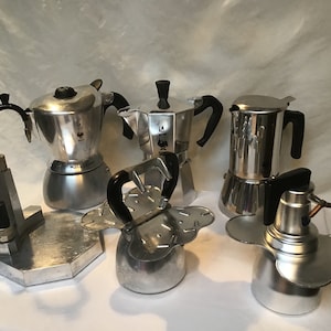 Vintage Espresso Maker Italian Espresso Machines & Steamer 6 Available Bialetti See Description