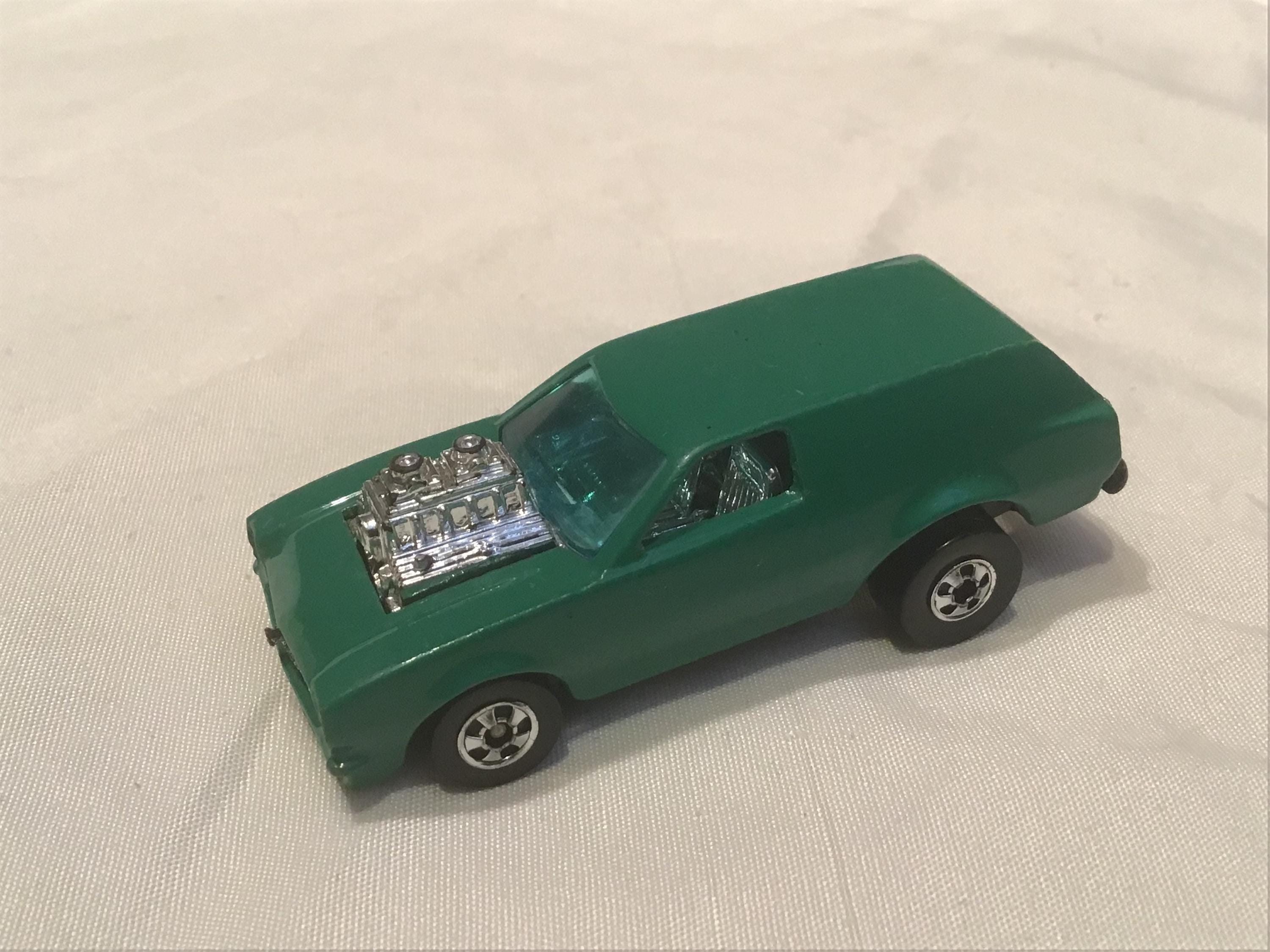 【希少】ホットウィール Poison Pinto 香港製 2台セット 当時物 Vintage Poison Pinto Die-cast Car Mattel Made in France Green