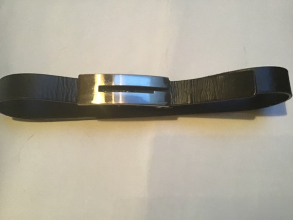 Gucci Belt Leather Black Gucci Black Belt Vintage