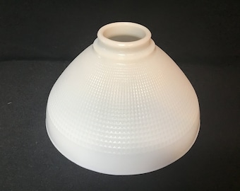 Vintage Milk Glass Lamp Shade Ideal for Floor Lamp Pendant Light