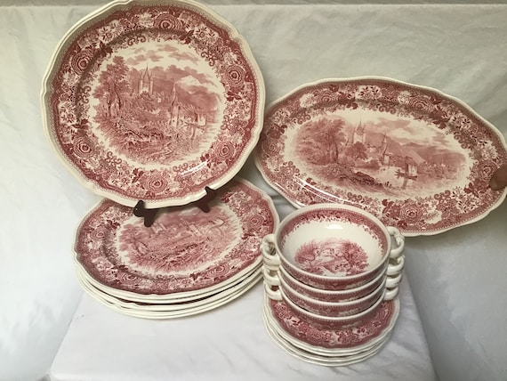 Vintage Villeroy and Boch Burgenland Dishes | Plates | Platter