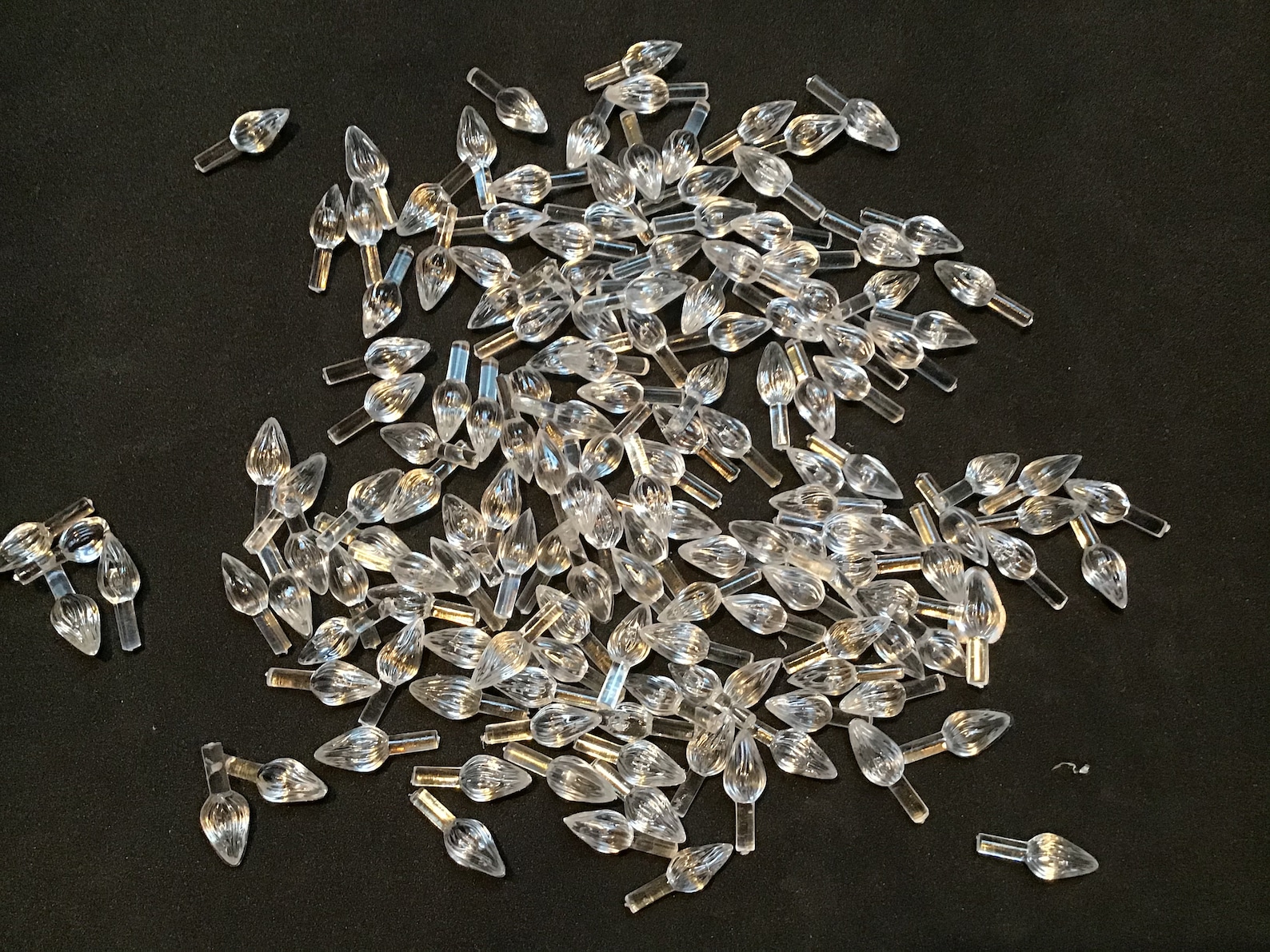 Ceramic Christmas Tree Replacement Lights Clear Small Twist Lights