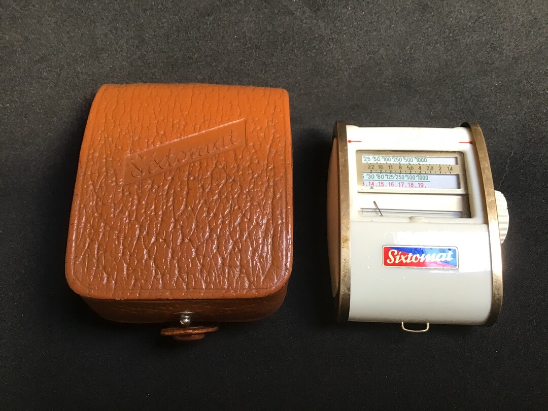 Light Meter Sixtomat by Gossen Color Finder With Case Etsy Canada