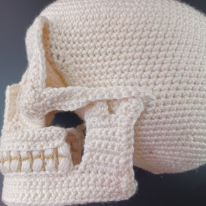 Motif tête de mort au crochet SEULEMENT image 5