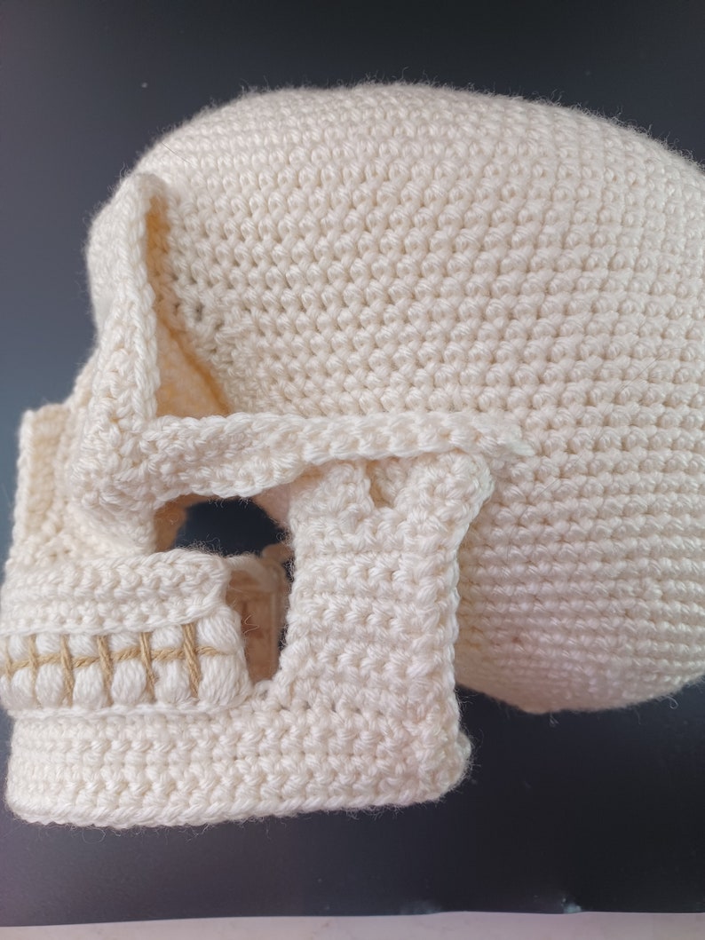 Crochet Skull PATTERN ONLY image 5