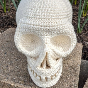 Motif tête de mort au crochet SEULEMENT image 4