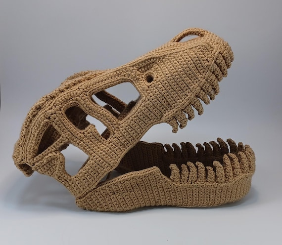 T-Rex Skull crochet PATTERN ONLY!
