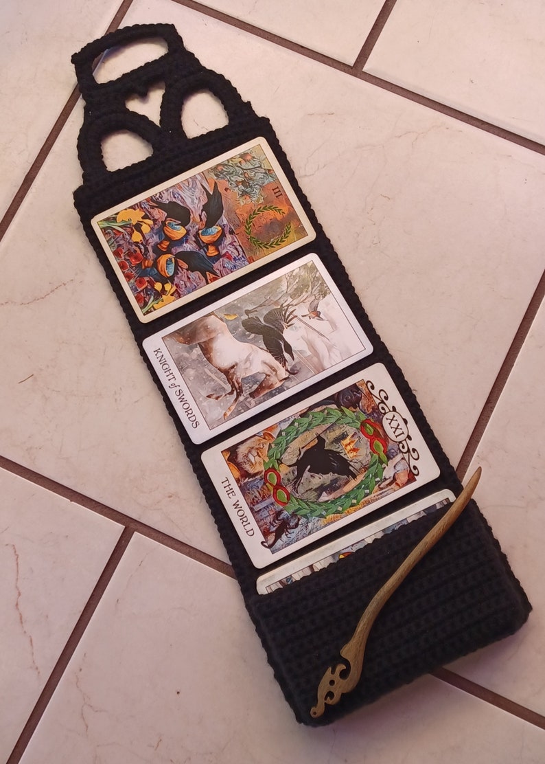 PATTERN ONLY Crochet Skull Tarot Card Holder - Etsy
