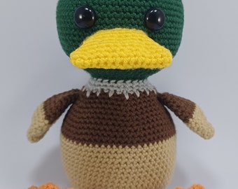 Crochet Mallard MODÈLE SEULEMENT