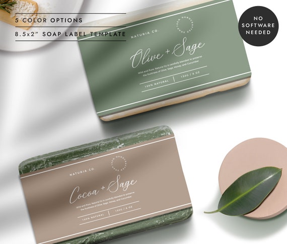 Soap Label Templates- Soap Labels Packaging