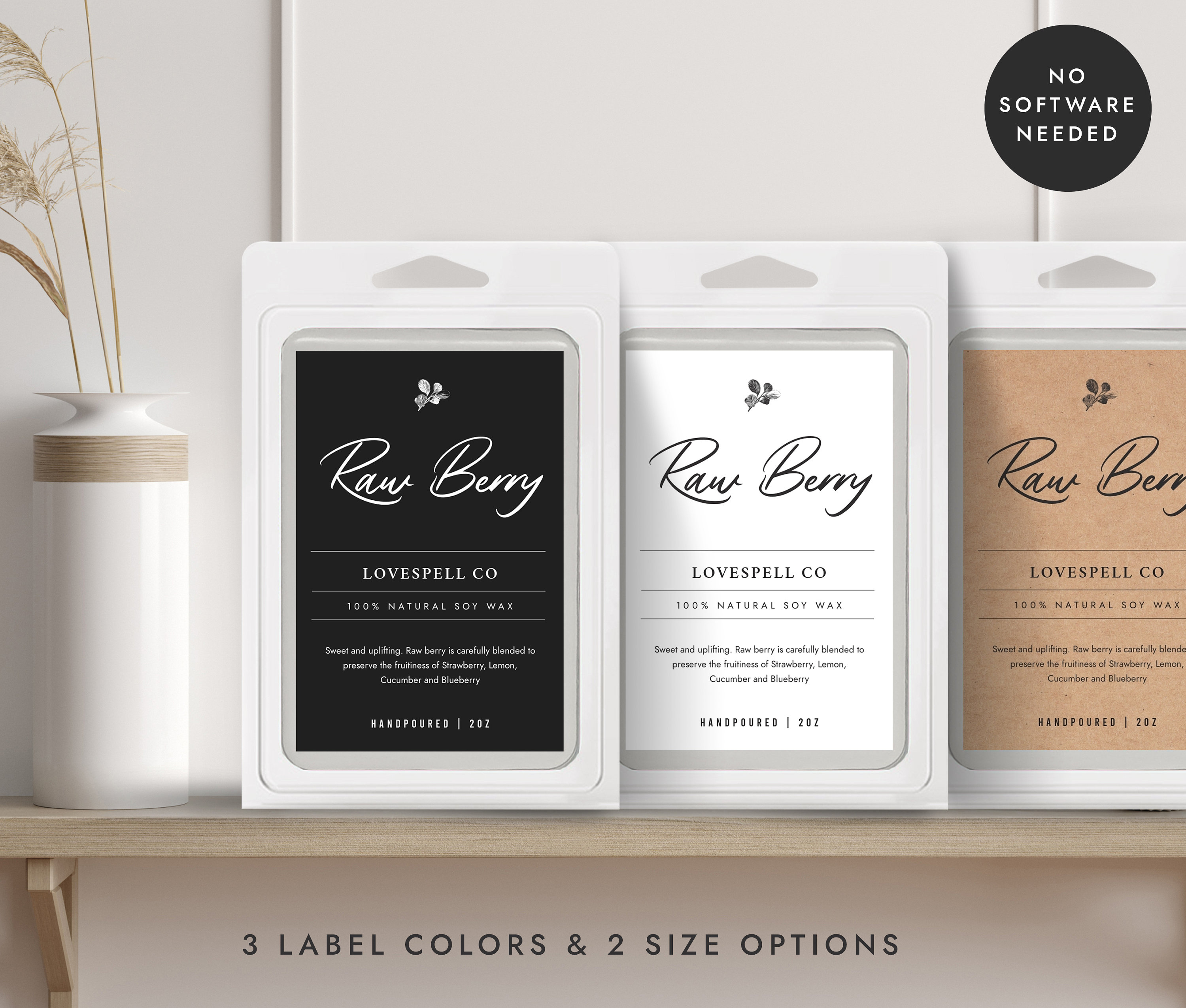 Wax Melts Label Wax Melt Label Template DIY Product Label Etsy Wax Melts Label Wax Melt Label Template DIY Product Label Etsy