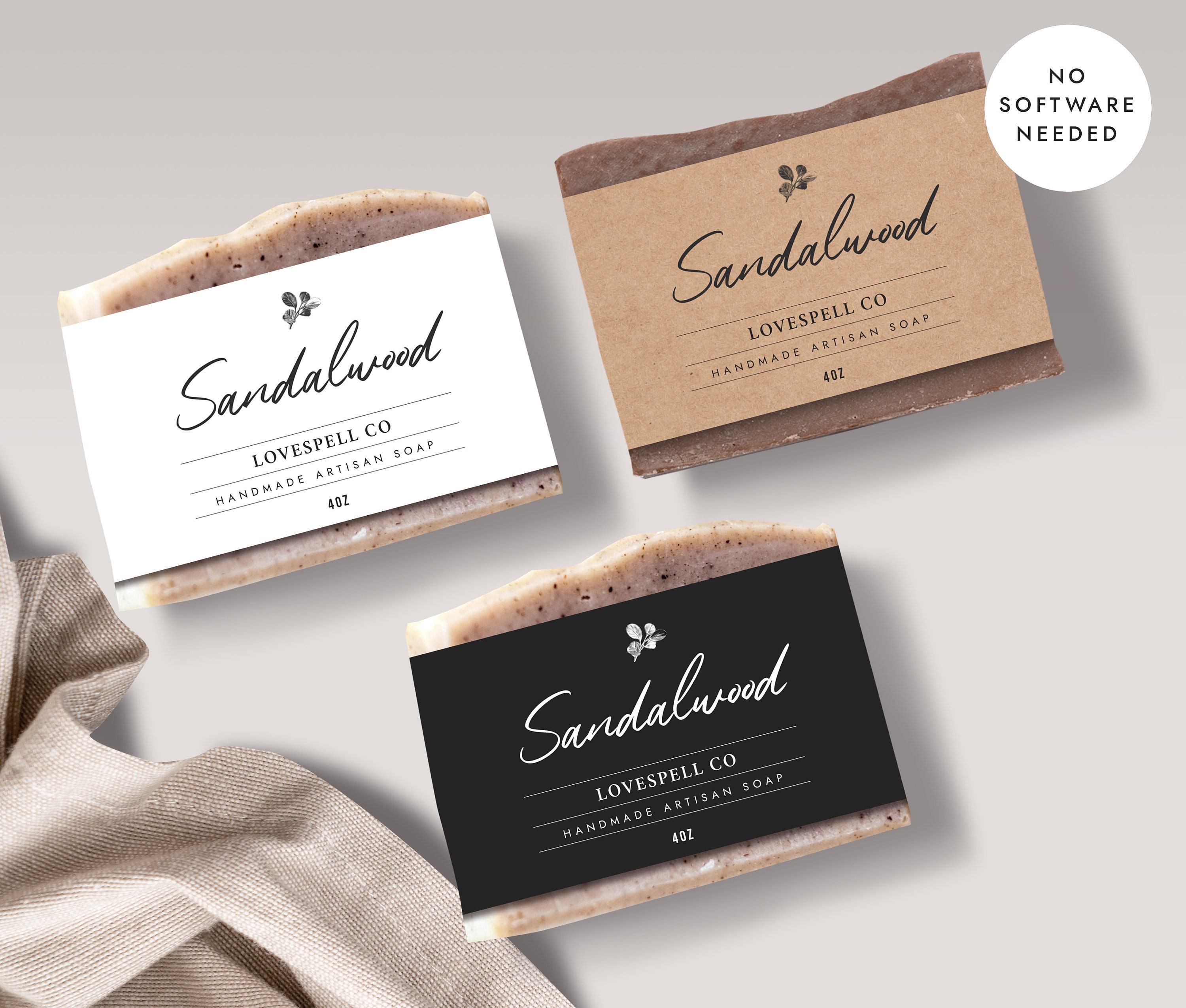 Soap Label Templates- Soap Labels Packaging