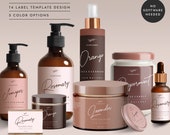 Product Label Template Bundle: Candle, Soap, Bottle Stickers (CORJL)