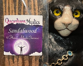 Sandalwood: Hand Rolled Incense Sticks (12 Pack)