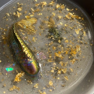 KOI Fish Trinket Tray, Jewelry Dish , Ceramic Soap Dish image 3