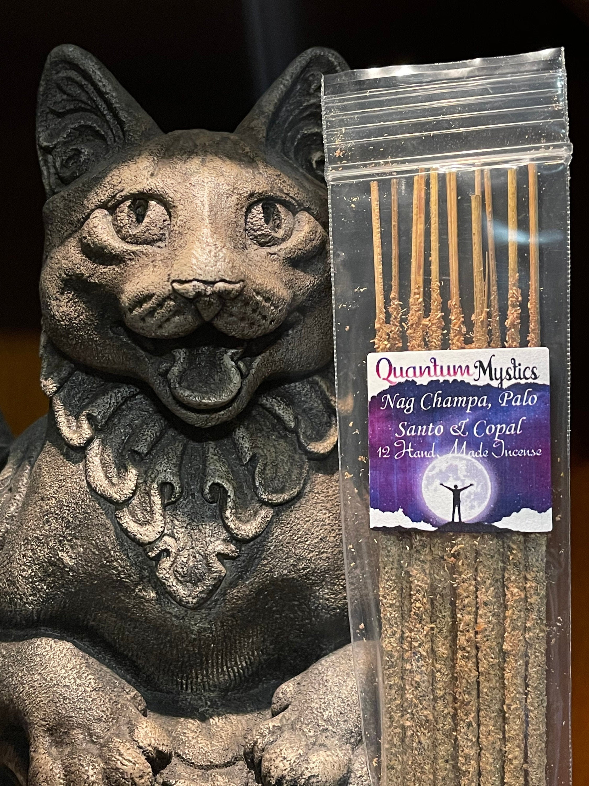 Incense Sticks Nag Champa, Palo Santo, Maya Copal Blend Hand Rolled I…