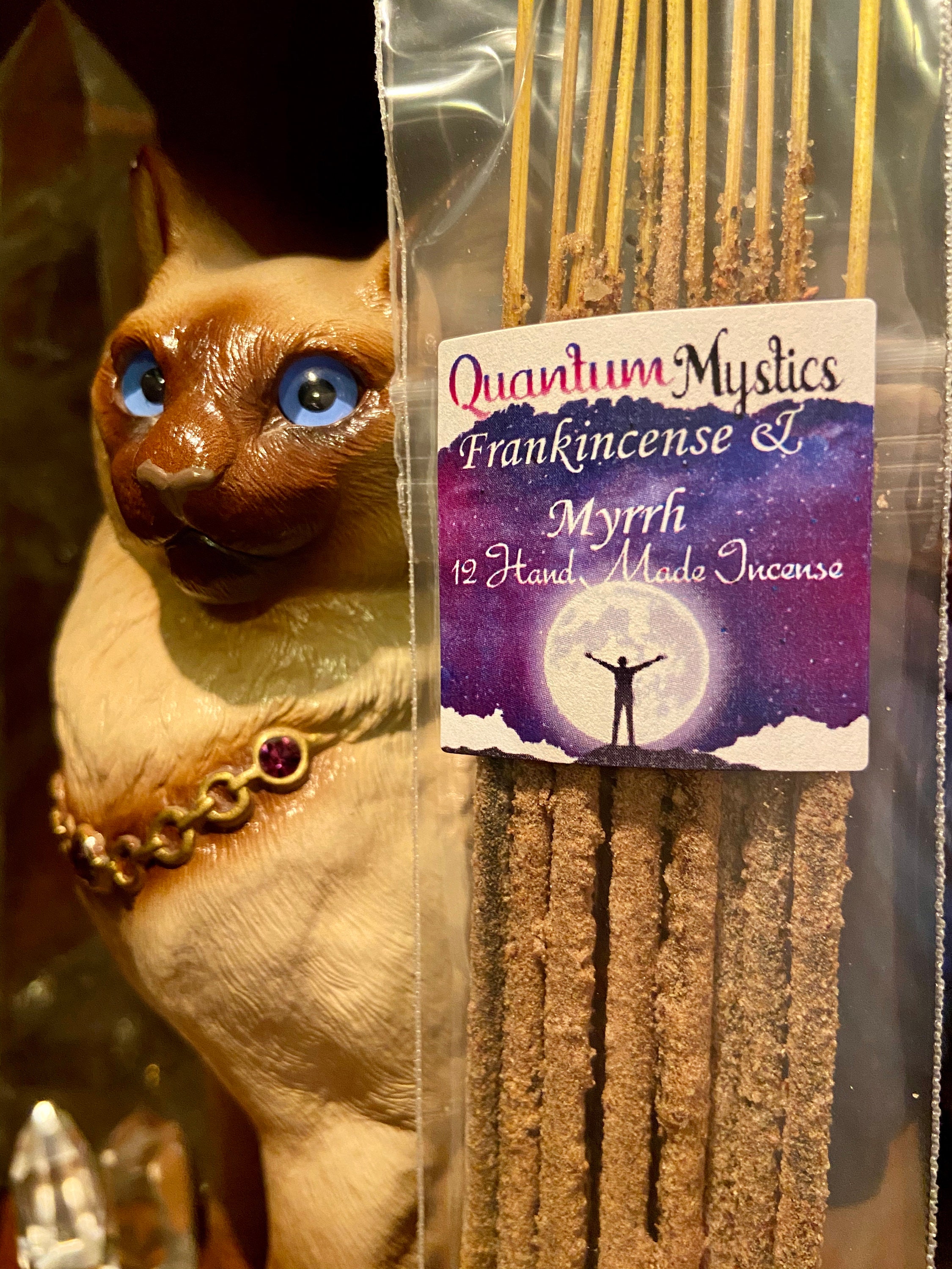 Incense Sticks Frankincense & Myrrh, Hand Rolled Artisan Incense Stic…