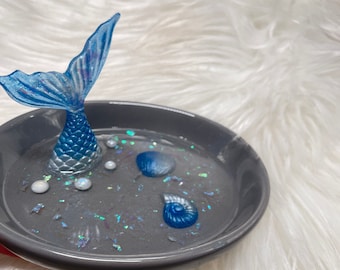 Mermaid Jewelry Dish, Soap Dish, Ring Dish