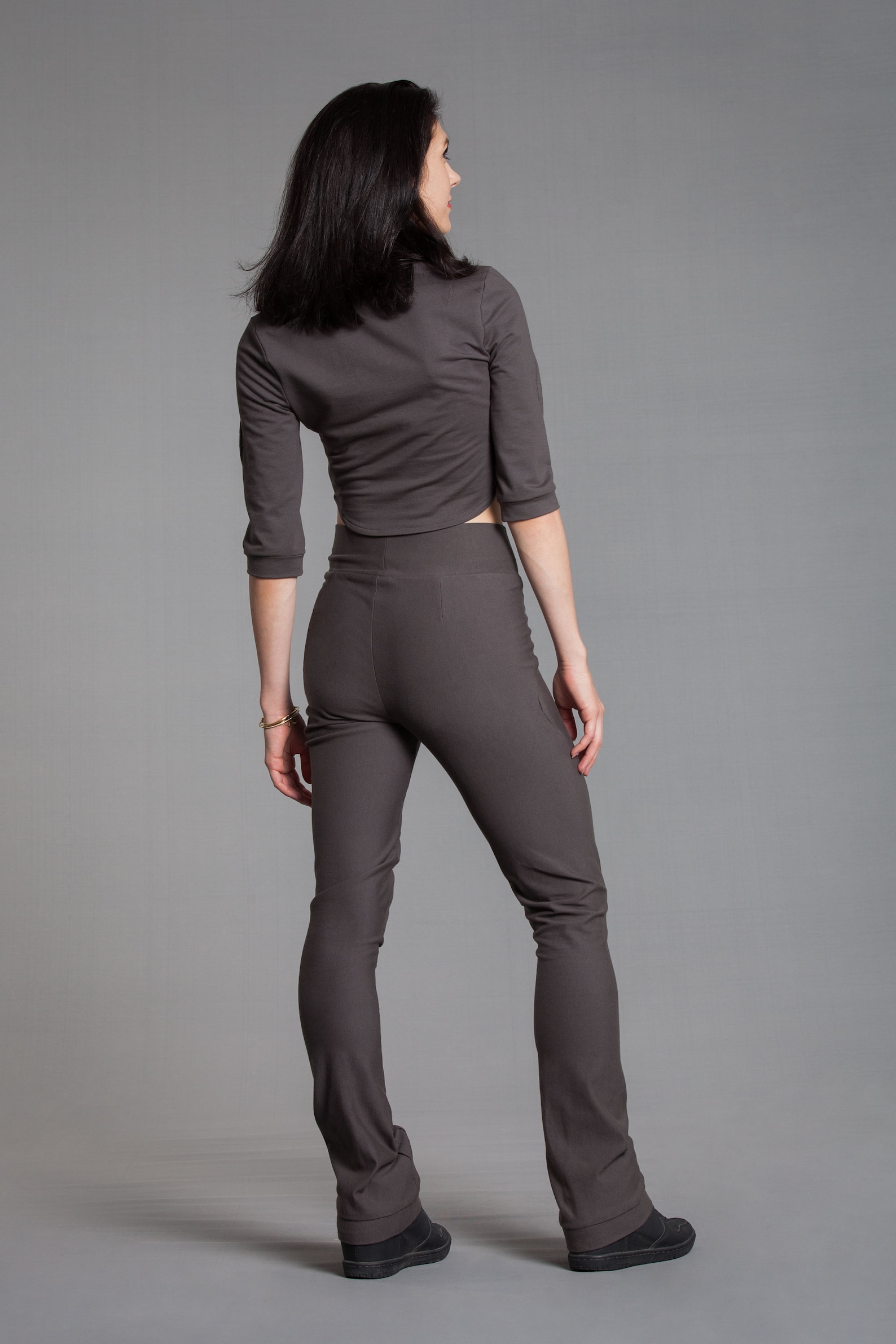 Organic Cotton Yoga Pants Fitness Leggings Organic Yoga Etsy