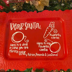 Cookies for Santa Tray