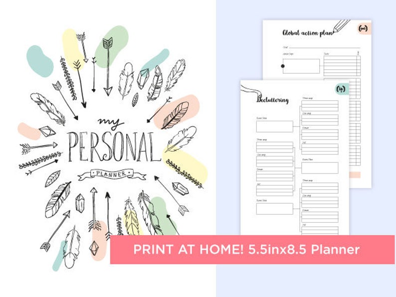 Printable everyday living planner, 5.5x8.inside, Bullet magazine, Bujo, Printable organizer, evening meal planner, printable every day planner, printable function planner photograph regarding Printable Life Planner named Printable daily life planner, 5.5x8.inside of, Bullet magazine, Bujo, Printable organizer, evening meal planner, printable day-to-day planner, printable purpose planner