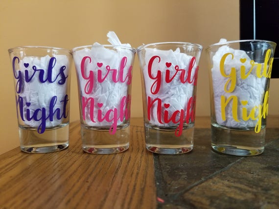 girls trip shot glasses