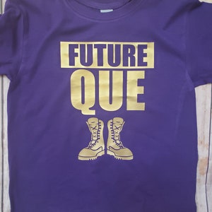 Future Que baby bodysuit or Youth Tee