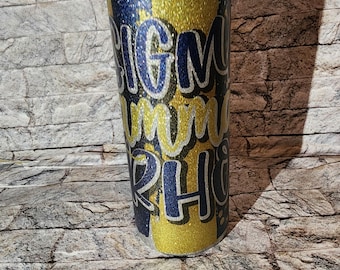 Glitter Pretty Poodle 20 oz. Tumbler